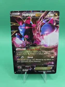 Hydreigon EX 62/108 Roaring Skies Holo Pokemon TCG Holo Foil Card - LP + - Image 1