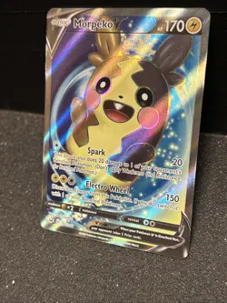 Pokemon TCG Morpeko v Sword & Shield Holo Full Art Ultra Rare Card 190/202 - Image 3