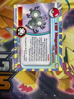 Magneton # 82 - Topps Blue Logo - NON-HOLO - 1999 TV Pokemon Card - NM - Image 2