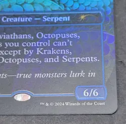 MTG English Serpent of Yawning Depths (Rainbow Foil) Foil Secret Lair - Image 5