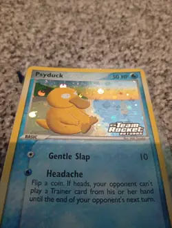 Psyduck 70/109 EX Team Rocket Returns Reverse Holo Pokemon Card, Stamped - Image 4