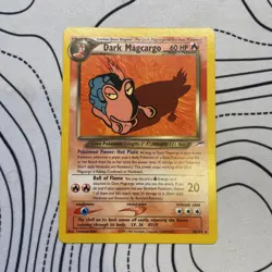 Dark Magcargo 18/105 | Neo Destiny | Non Holo Pokemon Card LP - Image 1