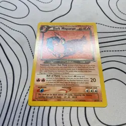 Dark Magcargo 18/105 | Neo Destiny | Non Holo Pokemon Card LP - Image 2