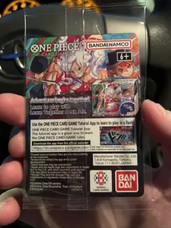 One Piece Monkey D. Luffy US Voyage College Basketball Card Rutgers 1/23 IN HAND - Image 2
