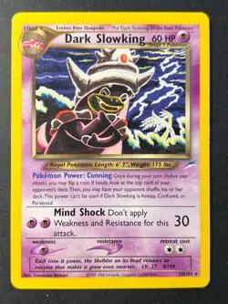 Dark Slowking 20/105 Neo Destiny Non Holo - WOTC - Pokemon Card LP - Image 1