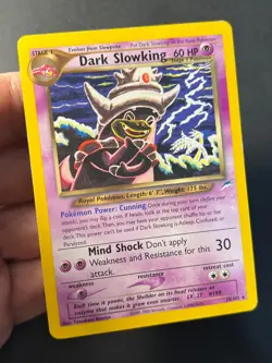 Dark Slowking 20/105 Neo Destiny Non Holo - WOTC - Pokemon Card LP - Image 3