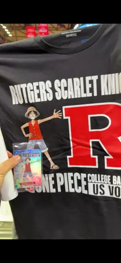 One Piece Monkey D. Luffy US Voyage College Basketball Card 1/23 IN HAND - Image 1