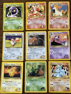 Pokemon Card Lot Gym Challenge Set 1999 WOTC -Original Vintage - Image 2