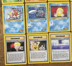Pokemon Card Lot Gym Challenge Set 1999 WOTC -Original Vintage - Image 5