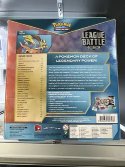 Pokemon TCG League Battle Deck Zacian V with GX Card Bundle - New Sealed #LIVE - Image 2