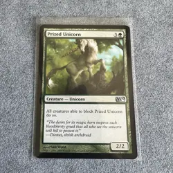 Prized Unicorn - Magic The Gathering MTG 2010 Core Set M10 #199/249 - Image 1