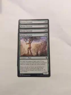 (4) Ilysian Caryatid *PLAYSET* Theros Beyond Death Regular NM MTG - Image 1