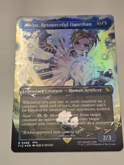 Rikku, Resourceful Guardian Chocobo Foil R 0468 FFX MtG Magic the Gathering NM - Image 1