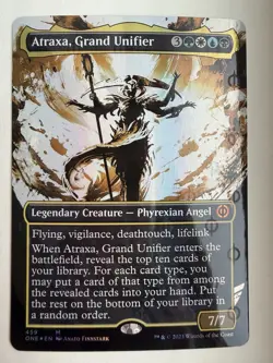 Atraxa, Grand Unifier (Showcase) (Step-and-Compleat Foil) - Image 1