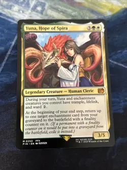 Yuna, Hope of Spira Final Fantasy Regular NM-M Unplayed MTG 0250 - Image 1