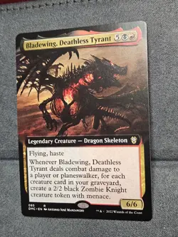 Bladewing, Deathless Tyrant (Extended Art) - Dominaria United - 85 - MTG - NM - Image 3