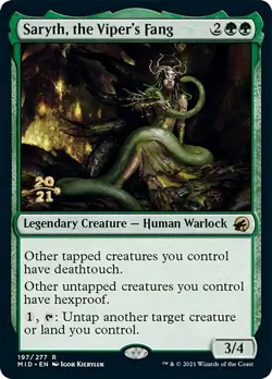 MTG Foil - Saryth, the Viper's Fang - 197 / NM / English - Image 1