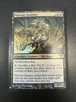 Magic the Gathering Marrow-Gnawer The List Reprints 124/306 Foil Rare NM JL - Image 1