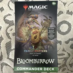 Magic The Gathering Bloomburrow - FAMILY MATTERS Commander Deck Sealed - Image 1