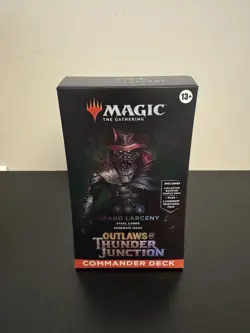 MTG Outlaws Of Thunder Junction Grand Larceny Commander Deck - Image 1