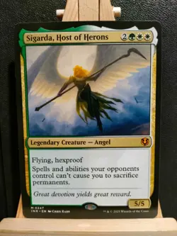 Sigarda, Host of Herons - Innistrad Remastered - Rare - NM (see pics) MTG - Image 1