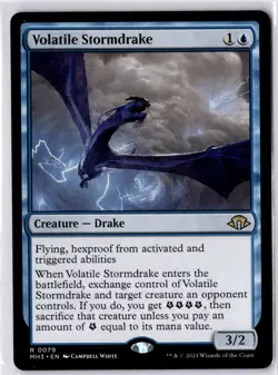 Volatile Stormdrake Modern Horizons 3 Regular NM R 0079 - Image 1