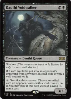 Dauthi Voidwalker R Commander: Tarkir: Dragonstorm 176 NM MTG - Image 1