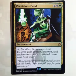 Pernicious Deed - Masters 25 (Magic/mtg) NM/LP - Image 1