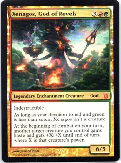 #156 Xenagos, God of Revels Born of the Gods Mythic - Image 1