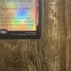 Redirect Lightning Avatar: The Last Airbender Foil - Image 2