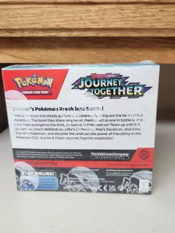 Pokemon TCG: Journey Together ENHANCED Factory Sealed Booster Box W/Acrylic Case - Image 3