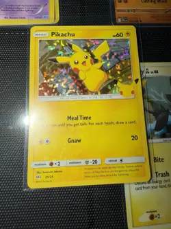 Pikachu 25/25 Promo McDonald's 25th Anniversary Pokemon TCG Holo NM Near Mint - Image 1