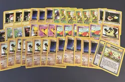 1st Ed Team Rocket Eevee, Machop and Other WOTC Pokemon Card Lot EXCELLENT - Image 1