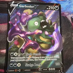 Garbodor V 100/203 Evolving Skies Full Art Ultra Rare Pokemon Card NM-MT - Image 1