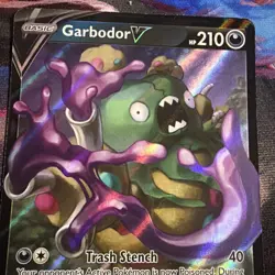 Garbodor V 100/203 Evolving Skies Full Art Ultra Rare Pokemon Card NM-MT - Image 2