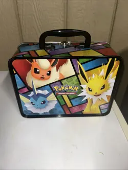 Pokemon TCG Treasure Chest Lunch Box 2021 Eevee Lunchbox Only - Image 2