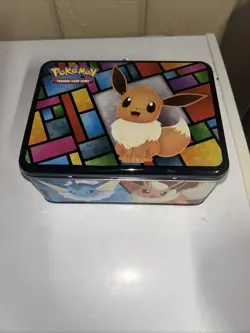 Pokemon TCG Treasure Chest Lunch Box 2021 Eevee Lunchbox Only - Image 5