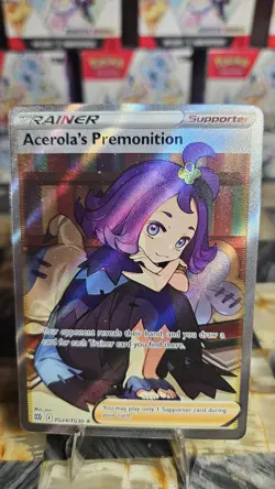 Acerola's Premonition Trainer TG24/TG30 Pokemon TCG Brilliant Stars - Image 1