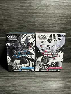 Pokemon TCG: Black Bolt and White Flare Booster Bundle | Lot Of 2 | Sealed - Image 1