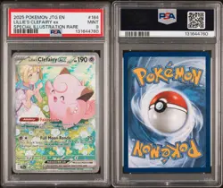 Pokemon Lillie's Clefairy ex 184/159 Journey Together - PSA 9 - Image 3