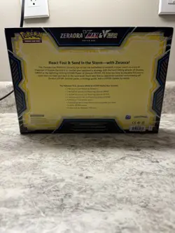Pokemon TCG ZERAORA VMax & VStar Battle Box: NEW FACTORY SEALED - Image 2
