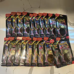Pokemon TCG Phantasmal Flames Single Booster Pack Blister Lot Of 20 Factory Seal - Image 1
