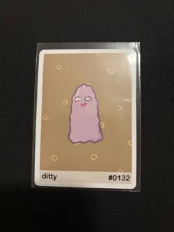 Ditty (Ditto) #0132- Gen 1 Pookiemoot Fan Art - Pokemon - Image 1