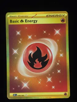 Basic Fire Energy 230/197 Pokemon SV03: Obsidian Flames NM 🔥 - Image 1