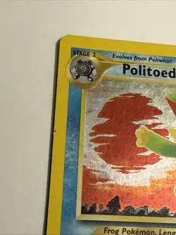 Politoed 8/75 Unlimited Holo Rare Pokemon TCG Neo Discovery MP - Image 3