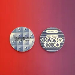 Nintendo Pokemon TCG 1999 Flip Coins Vaporeon Charizard Plastic Collectibles - Image 2