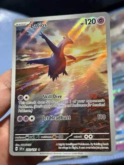 Pokemon Latios 203/191 Illustration Rare Surging Sparks IR - Image 1