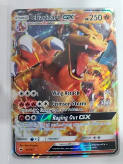 Charizard GX 20/147 Sm-Burning Shadows Holo LP Pokemon TCG - Image 1