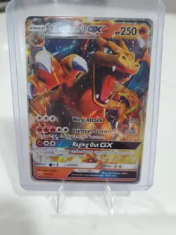 Charizard GX 20/147 Sm-Burning Shadows Holo LP Pokemon TCG - Image 3