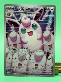 Pokemon Wigglytuff 105/094 Me02: Phantasmal Flames Holo Illustration Rare 120HP - Image 1